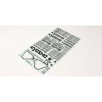 Kyosho Decal (MP9 TKI4/ White)