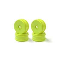 Kyosho IFH006KY-H Hard Dish Wheel (4pcs/F-Yellow/MP9 TKI4)