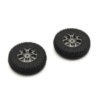 Kyosho MXTH002HW Premounted Tire/Wheelw/Weight2pcs Jimny S