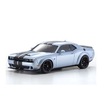 Kyosho ASC Dodge Challenger SRT Silver Mini-Z Body Set [MZP451S]