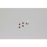 Kyosho Color Nylon Nut Red