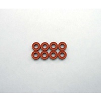 Kyosho ORG03XR Grooved O-Ring (P3/for Oil Shock/Orange
