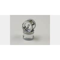 Kyosho Wheel Rr Shiny Chrome 2pcs Scorp14