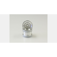 Kyosho SCH002SC WHEEL RR SATIN CHROME 2PCS SCORP14