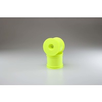 Kyosho WHEEL RT6 2.2" YELLOW FRONT/REAR W5205Y