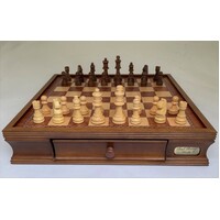 Dal Rossi Chess Set 20″, With Wooden Chess Pieces