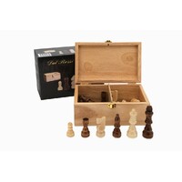 Dal Rossi 95mm Chess Pieces with Wood Storage Box