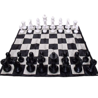 Giant Nylon Fabric Chess Board 210cm for 40cm Pieces L2154 (Board Only)