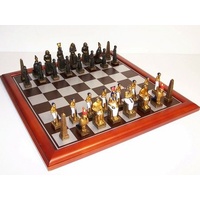 Dal Rossi Chess Egyptian Theme Set pieces75mm Board 45cm L2190CH