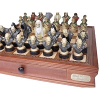 Dal Rossi 75mm Lord of the Rings Chess Pieces