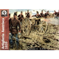 Waterloo Figures 1/72 Austrian Artillery 1859 LC-AP018