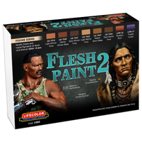 LifeColor Flesh Set 2 (22ml x 8)