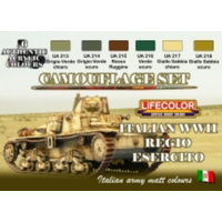 Lifecolor Italian WWII Army Acrylic Paint Set