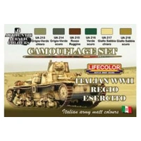 Lifecolor Italian WWII Army Acrylic Paint Set