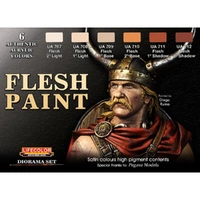 Lifecolor Flesh Paint Acrylic Paint Set