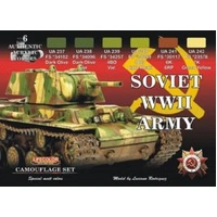 Lifecolor Soviet WWII Army Camouflage Acrylic Paint Set