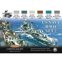 Lifecolor US Navy #2 Acrylic Paint Set