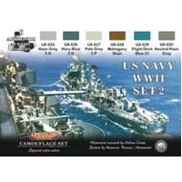 Lifecolor US Navy #2 Acrylic Paint Set