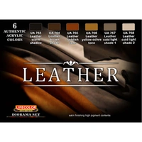 Lifecolor Leather Acrylic Paint Set