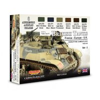 Lifecolor British Tanks #2 Acrylic Paint Set