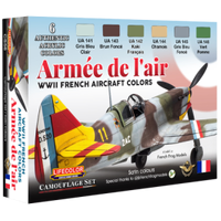 LifeColor WWII French Aircraft Set
