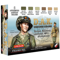 LifeColor DAK Uniform WWII Set