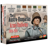 LifeColor Austro-Hungarian Army Uniforms 1916-1918 Set