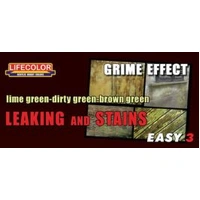 Lifecolor Grime Effect Leaking And Stains Acrylic Paint Set