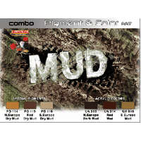 Lifecolor Mud Acrylic Paint Set