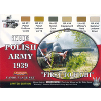 Lifecolor Polish Army Acrylic Paint Set