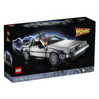 LEGO Icons Back to the Future Time Machine Delorean 10300