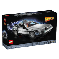 LEGO Icons Back to the Future Time Machine Delorean 10300