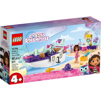 LEGO Gabby's Dollhouse Gabby & MerCat's Ship & Spa 10786