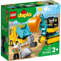LEGO DUPLO Truck & Tracked Excavator 10931