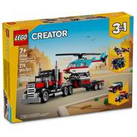 LEGO Creator Flatbed Truck with Helicopter 31146