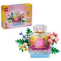 LEGO Floral Decor Perfume Bottle 31383