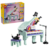 LEGO Music Decor Piano with Cat 31392
