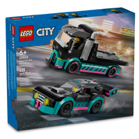 LEGO City Race Car and Car Carrier Truck 60406