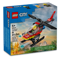 LEGO City Fire Rescue Helicopter 60411