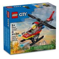 LEGO City Fire Rescue Helicopter 60411