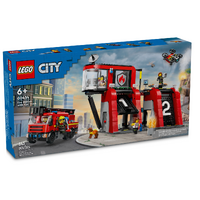 LEGO City Fire Station with Fire Truck 60414