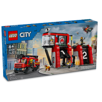 LEGO City Fire Station with Fire Truck 60414