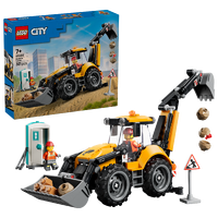 LEGO Yellow Backhoe Loader 60480