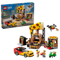 LEGO Pizza Delivery Experience with Vehicles 60496