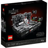 LEGO Star Wars Death Star Trench Run Diorama 75329