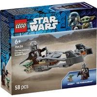 LEGO Star Wars The Mandalorian & Grogus Speeder Bike 75436