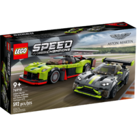 LEGO Speed Champions Aston Martin Valkyrie AMR Pro and Aston Martin Vantage GT3 76910