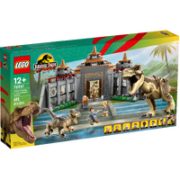 LEGO Jurassic World Visitor Center: T. rex & Raptor Attack 76961