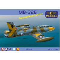 LF Models 1/72 MB-326 International Service Plastic Model Kit *Aust Decals*