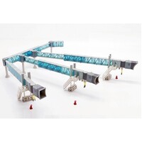 JC Wings 1/200 Airport Passenger Bridge A380 (Blue) Diecast Aircraft